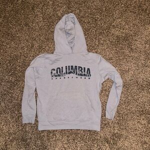 Columbia Light Gray Pullover Hoodie